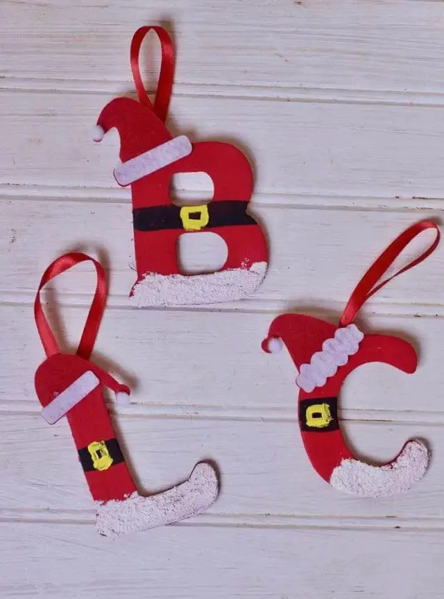 Personalized Santa Letter Ornaments & Gift Tags