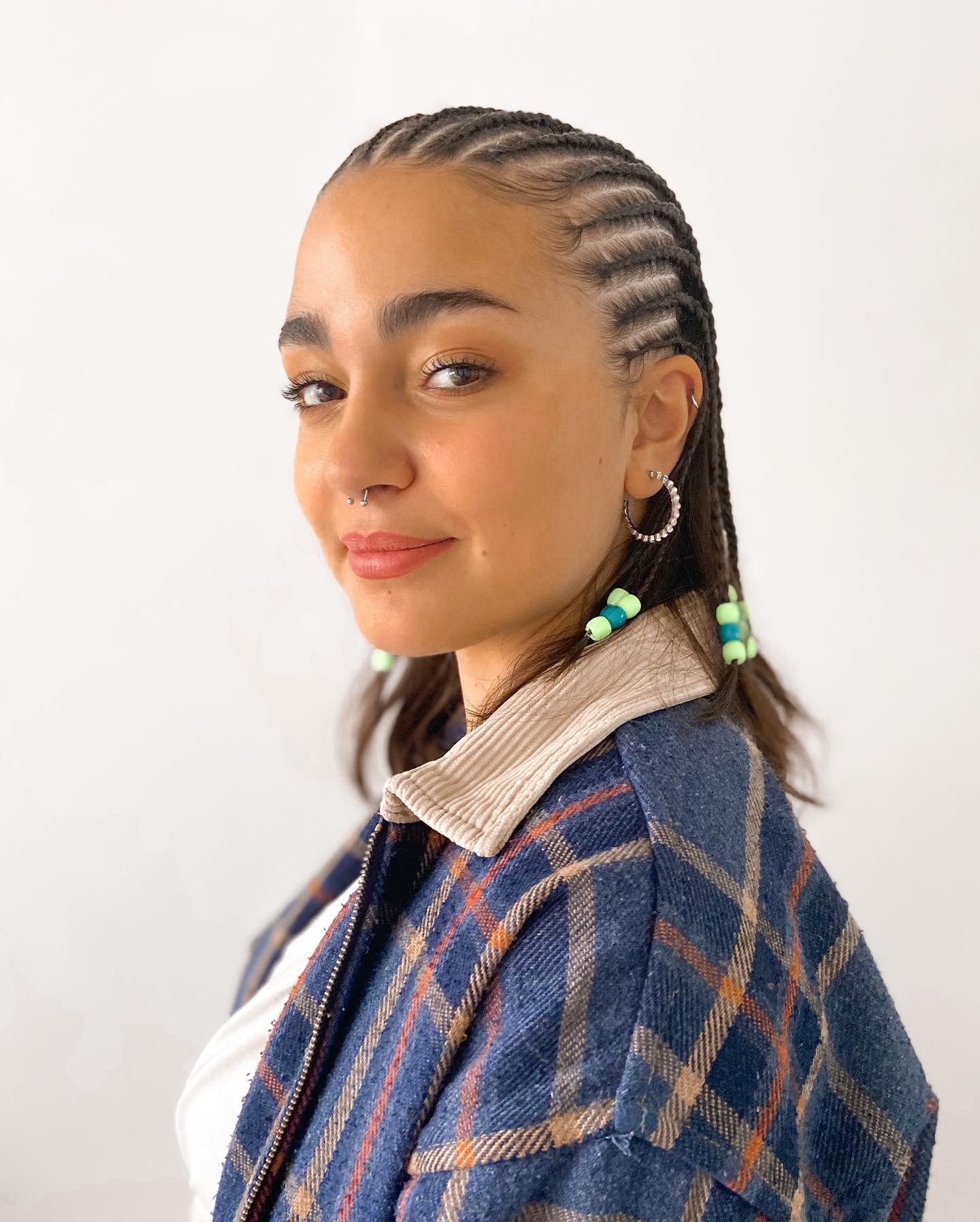 The Sleek Simplicity of Straight-Back Cornrows