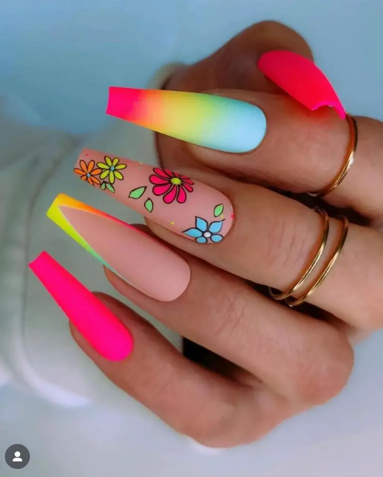 28 Vibrant Nails For Summer 2024: Dazzle With Trends & Colors!