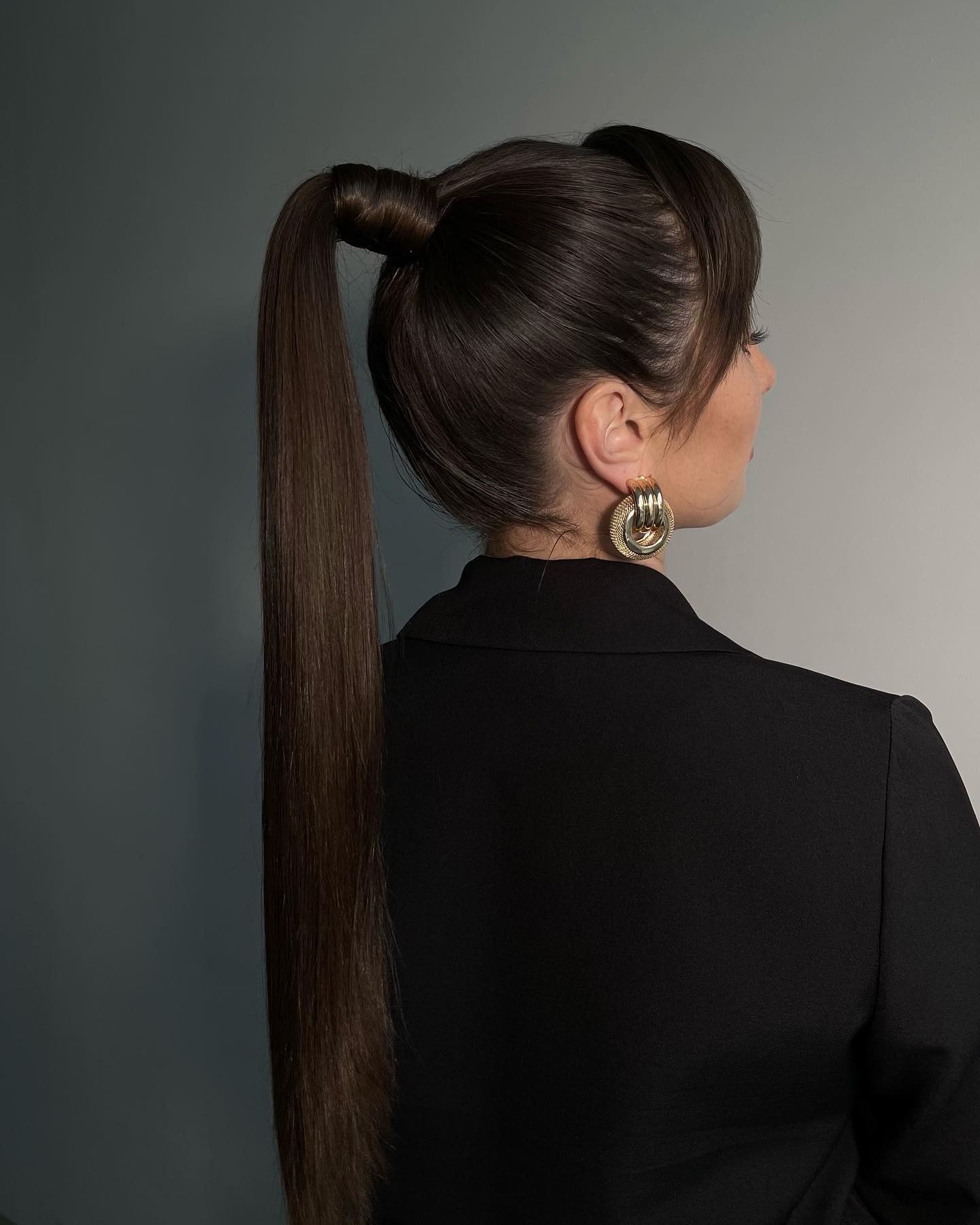 Sleek High Ponytail