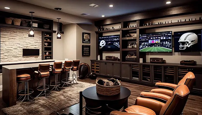 50 Man Cave Ideas That Turn The Basement Into A Getaway Spot