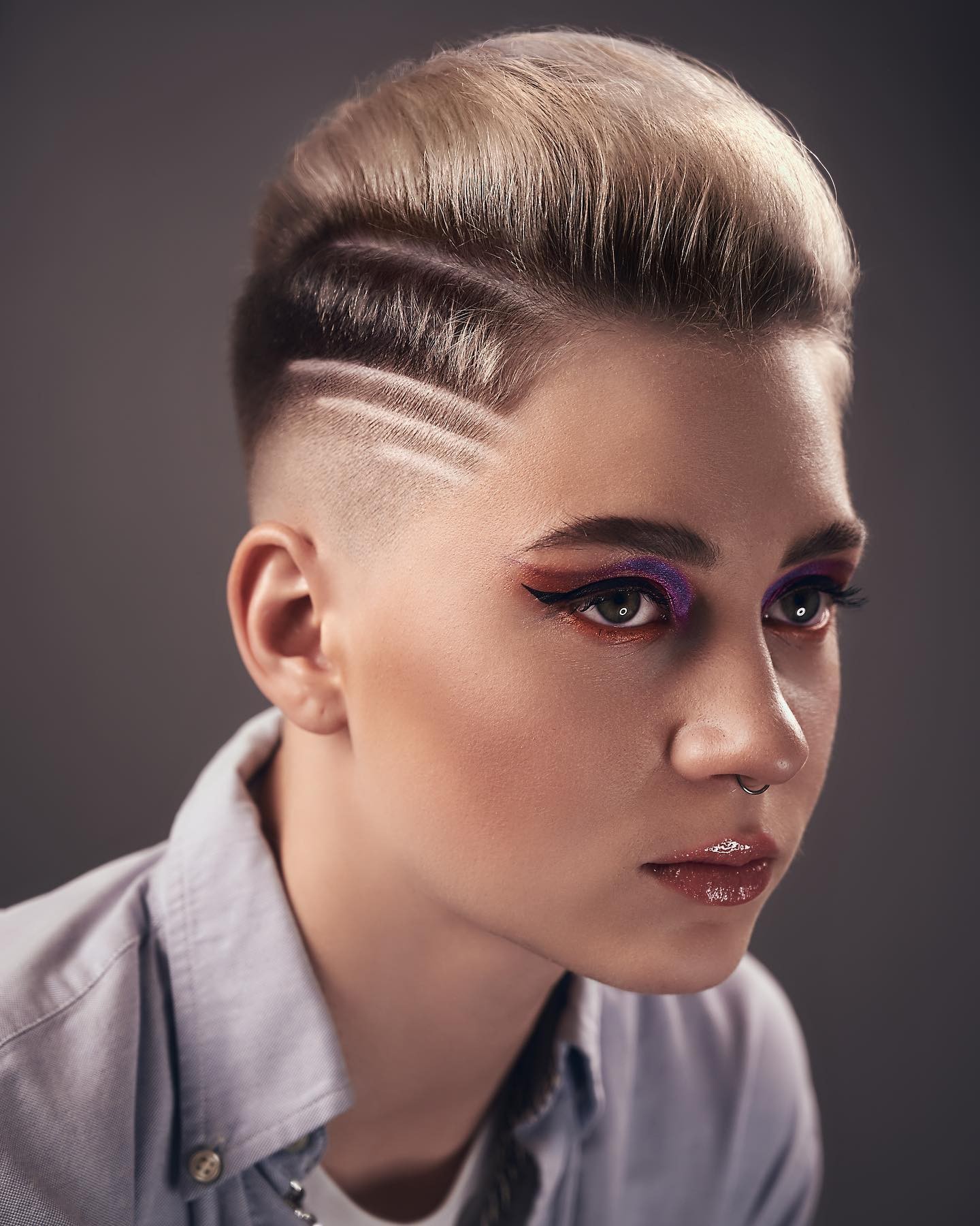 Avant-Garde Undercut: Edgy and Artistic