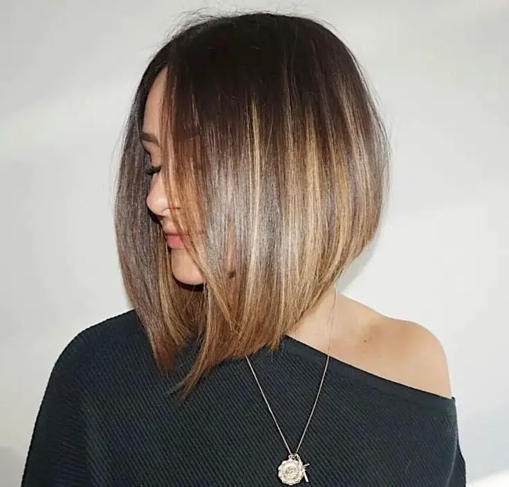 The Chic Off-the-Shoulder Bob