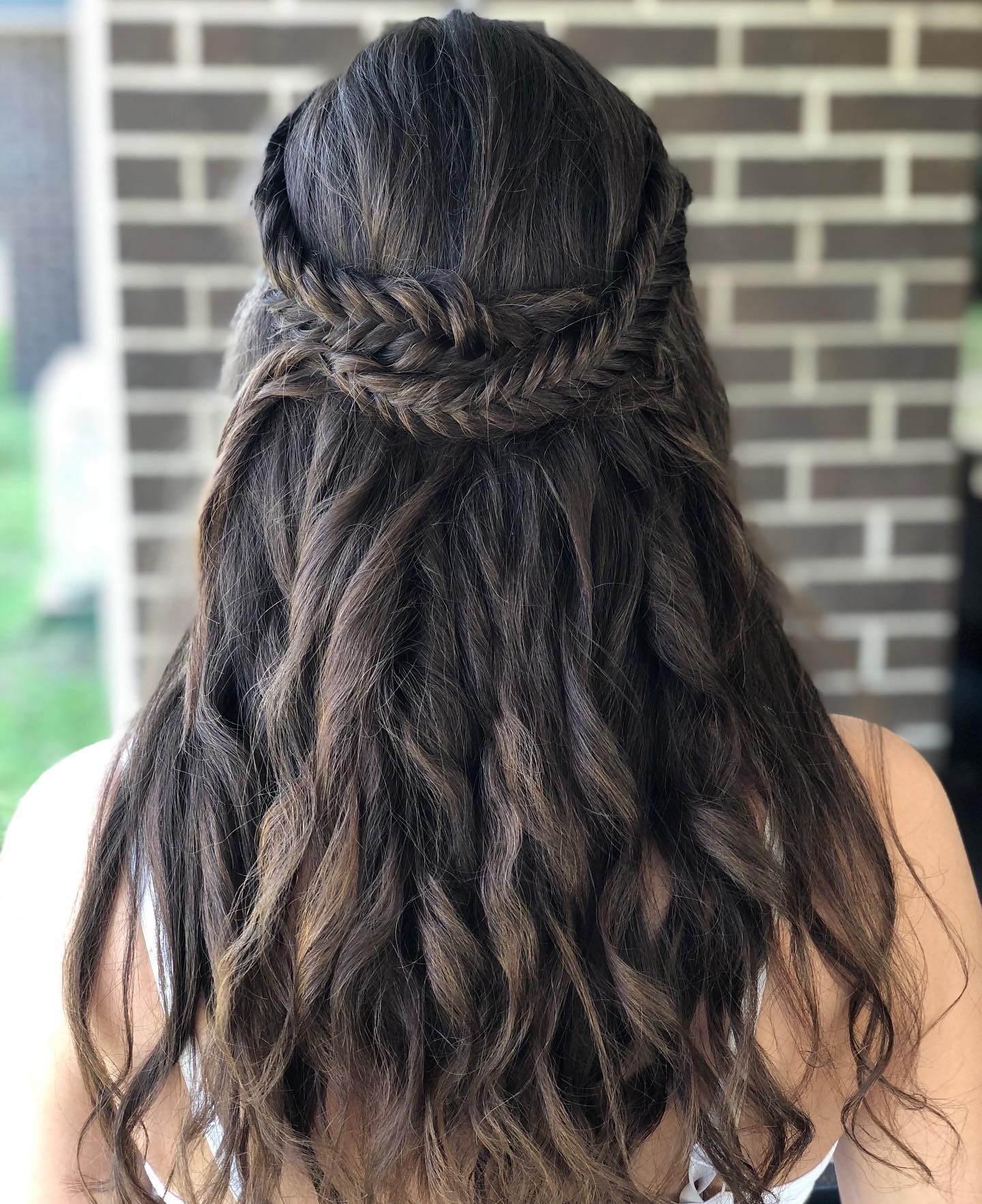 Fishtail Crown Braid