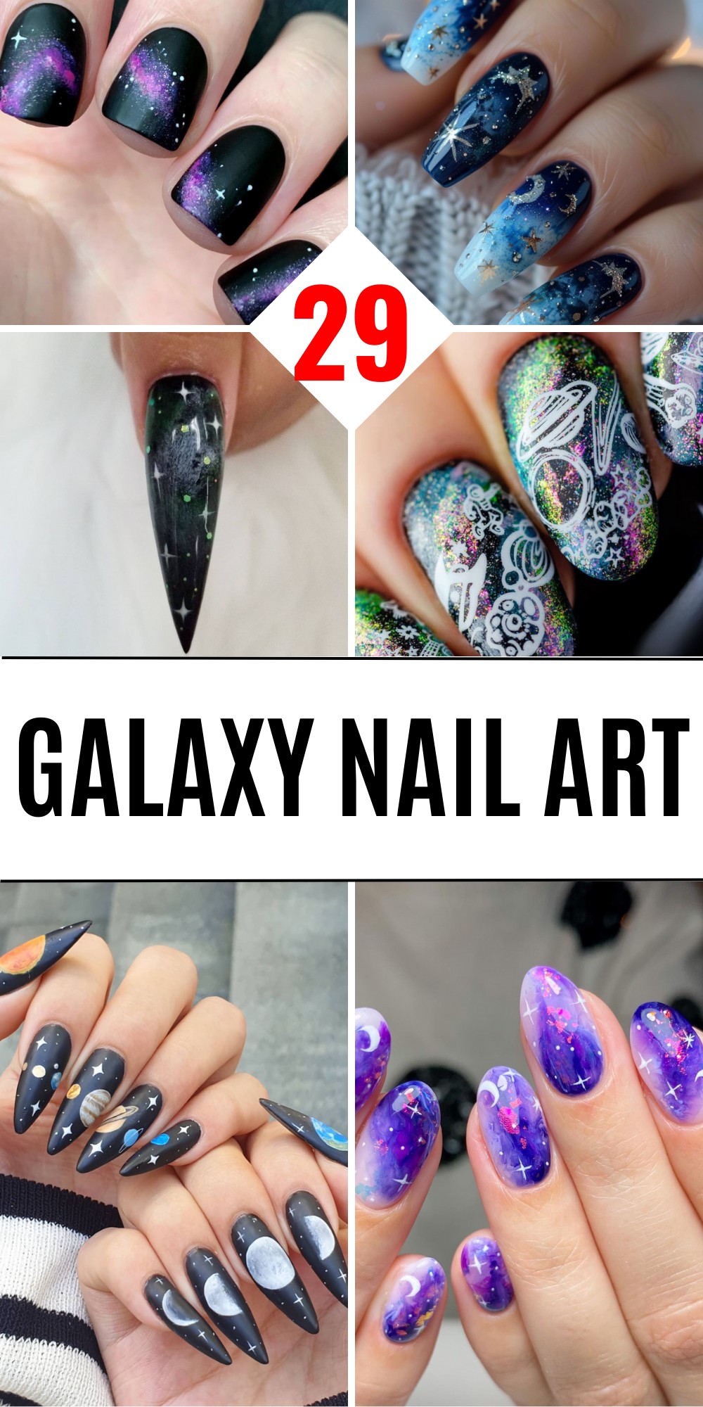 Milky Way Nails