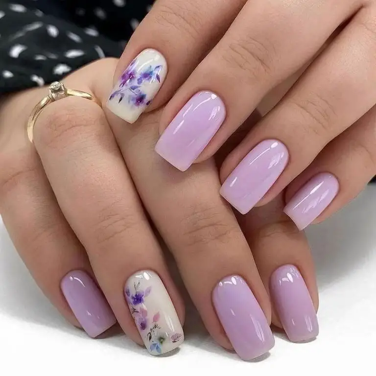 Purple Spring Nails: Embracing The Seasons Palette With Style And Elegance