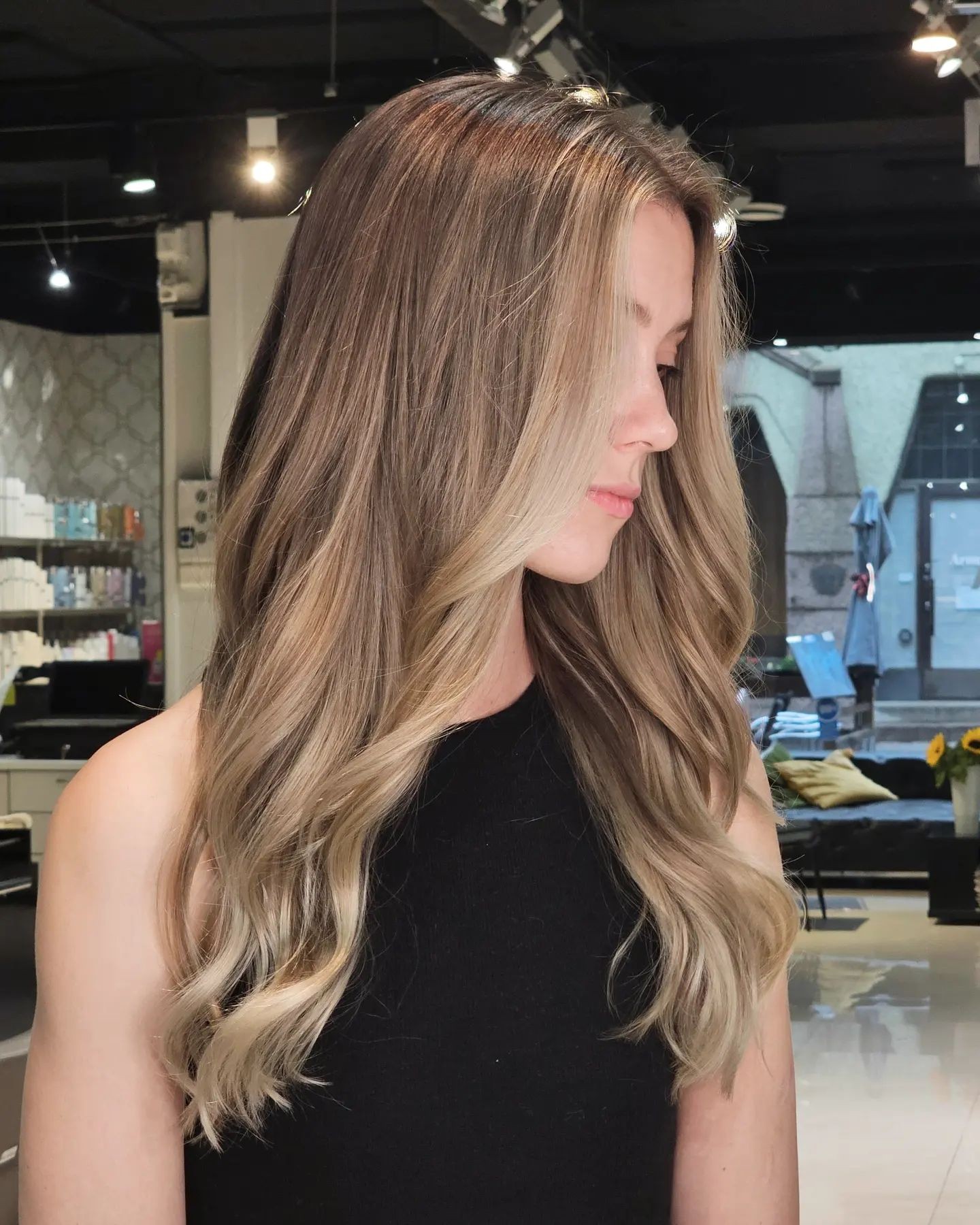 Bright Blonde Balayage