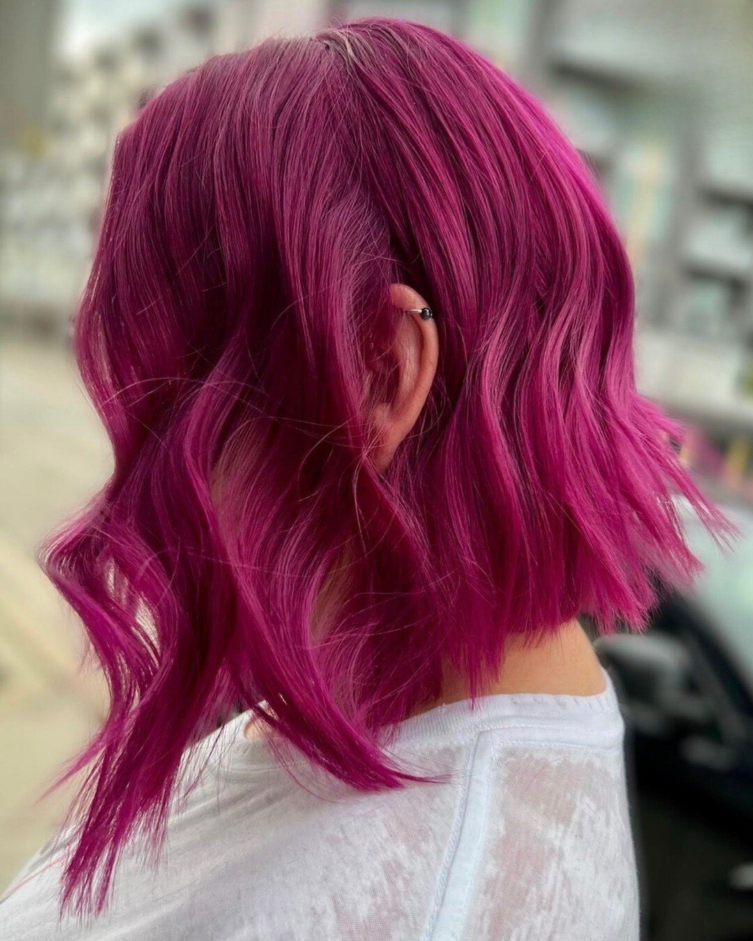 A Playful Take on Pink: The Short and Wavy Edition