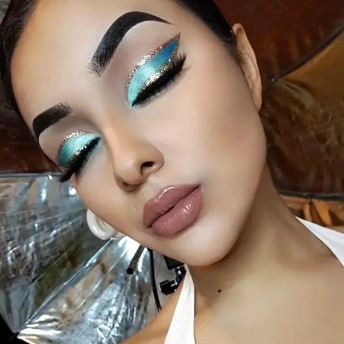 Bold Blue Glam