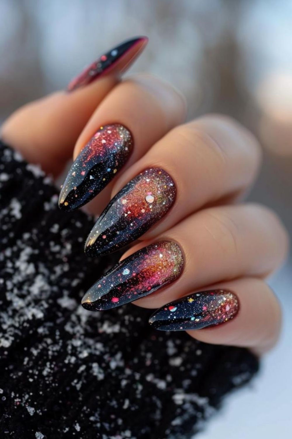 Cosmic Gradient with Glitter