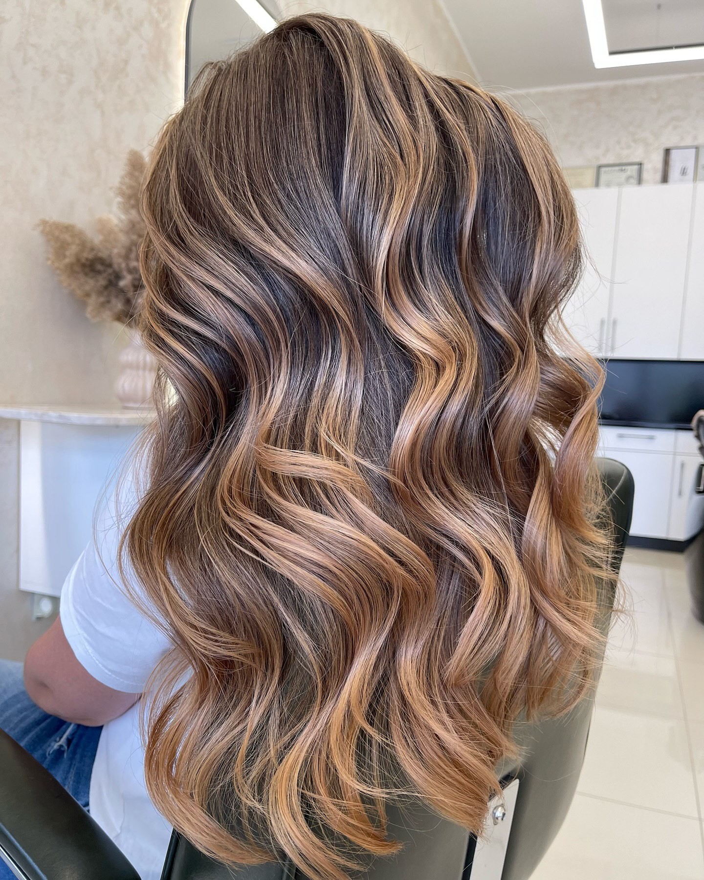 Warm Caramel Highlights