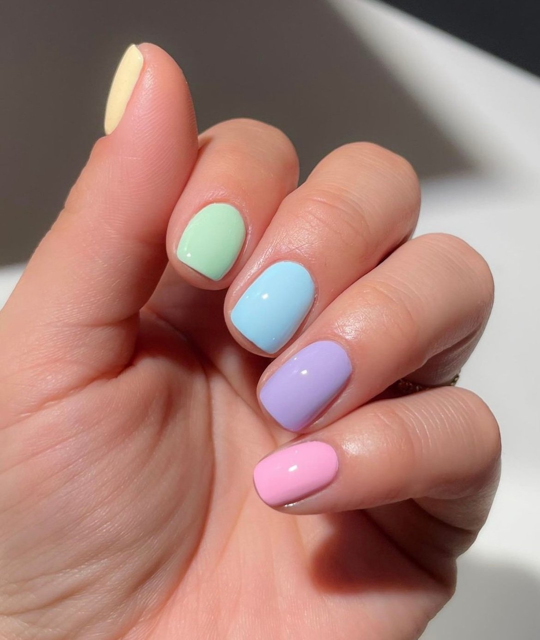 Soft Ombre Pastels