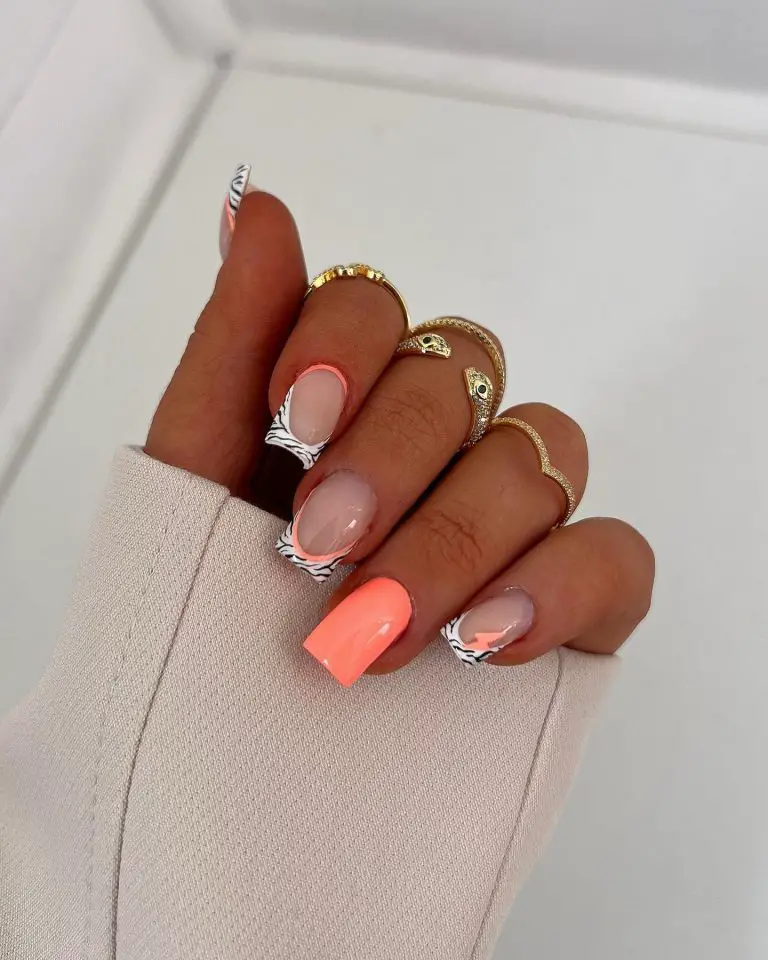 24 Trending Orange Summer Nails 2024: Bright & Bold Designs