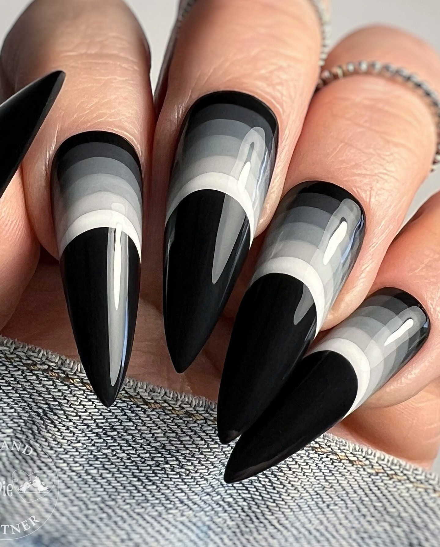 Gothic Ombre Stripes