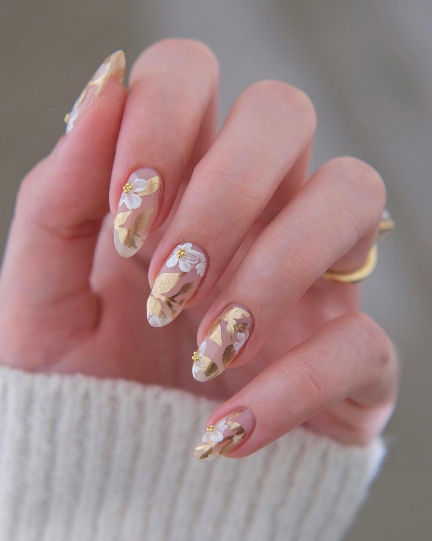 Golden Florals