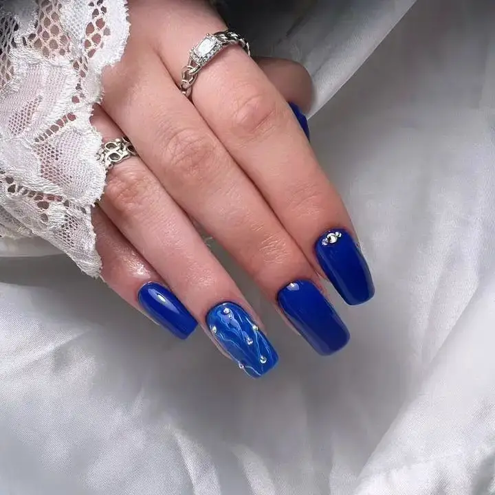 Deep Blue Elegance