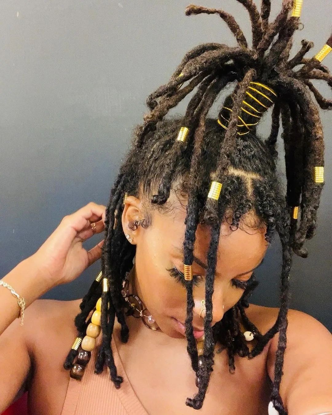 The Allure of Accented Locs