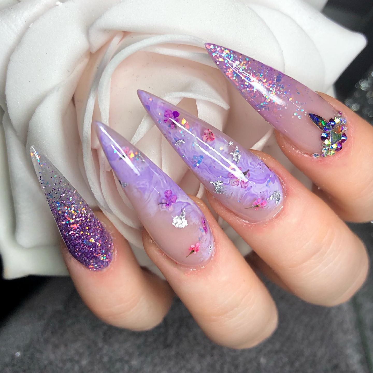 Floral Purple Fantasy