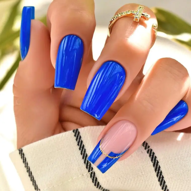 27 Blue Summer Nails 2024: Dive Into This Seasons Coolest Trends!