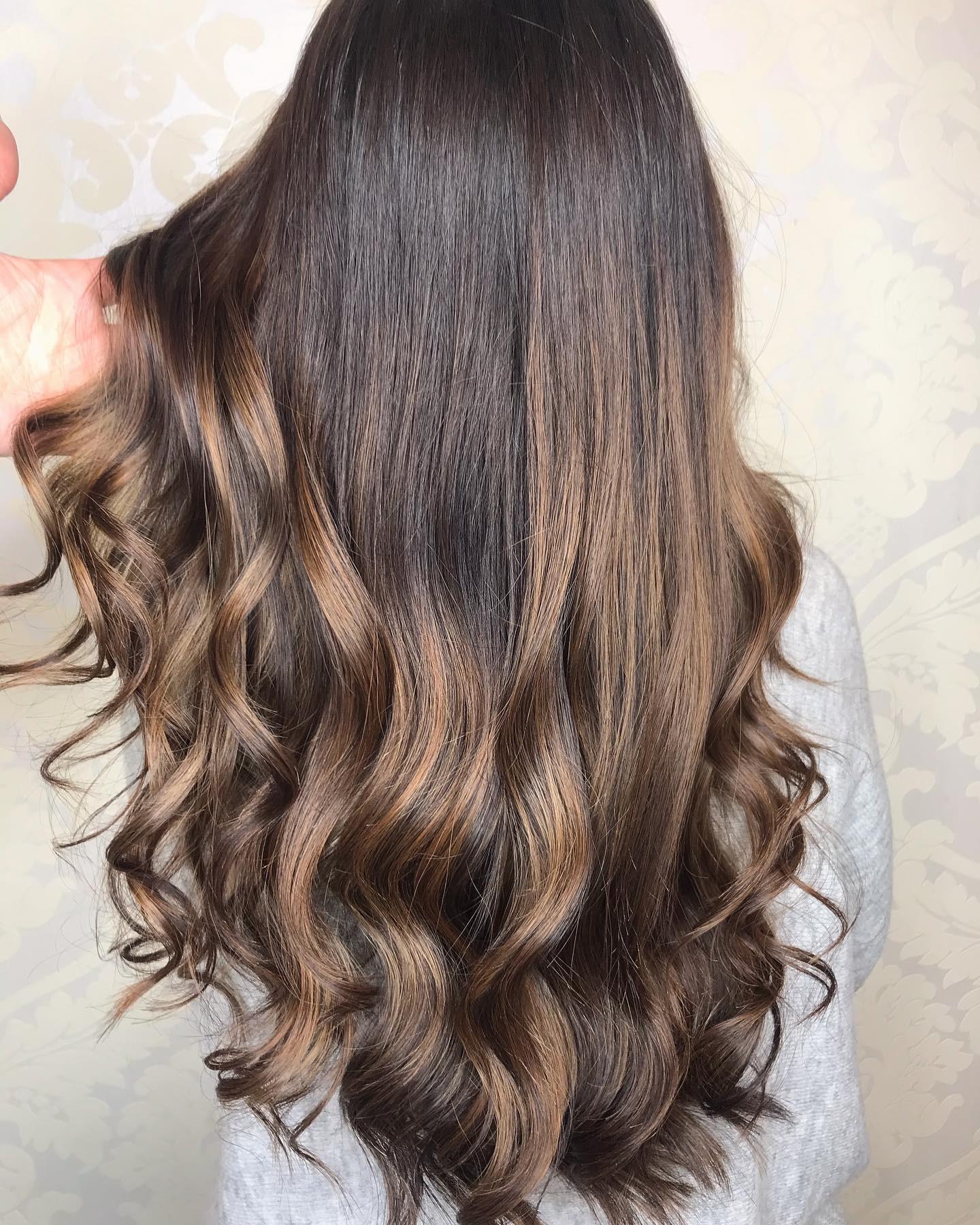 Subtle Caramel Balayage