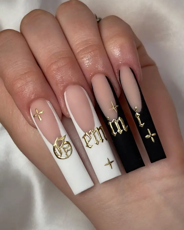 25 Gemini Nails Designs: Unveil Your Cosmic Beauty | Chic & Unique