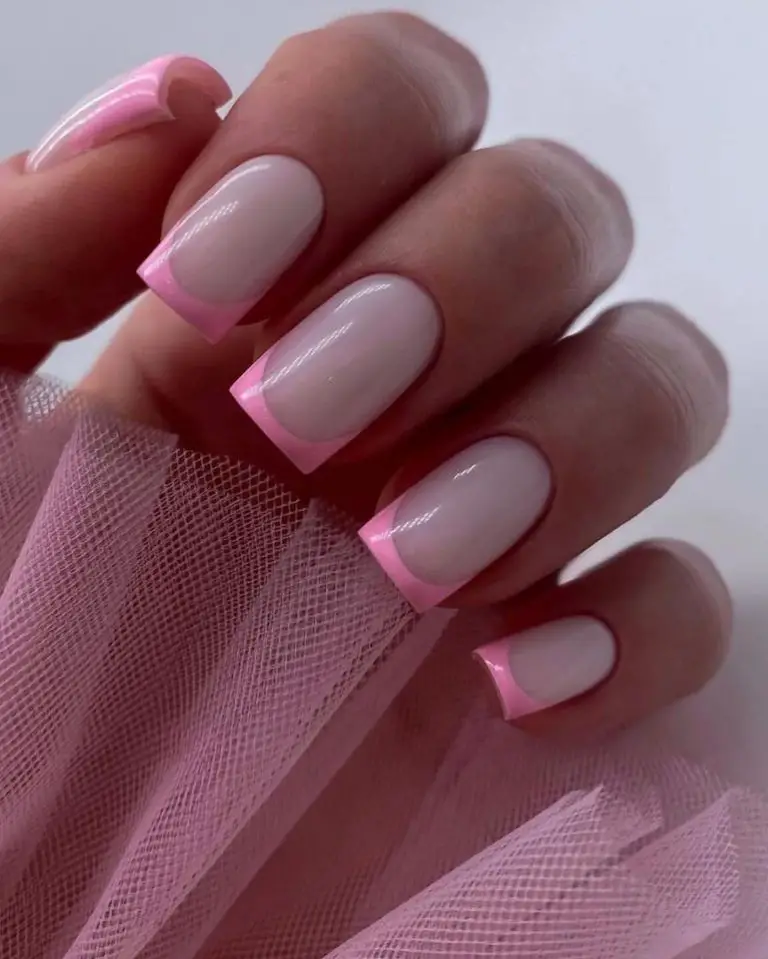 Embrace The Seasons Chic: 30 Summer French Nails 2024 You Cant Miss!