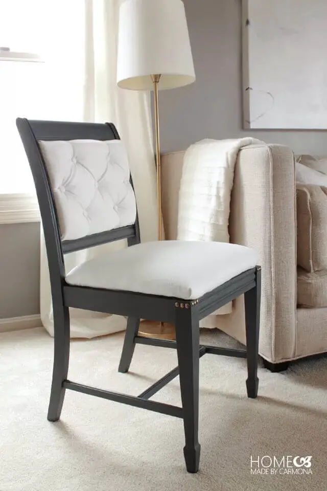 Fabulous Black and White Chair Transformation