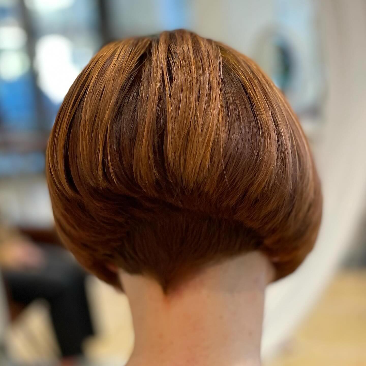 The Copper Toned Retro Bob