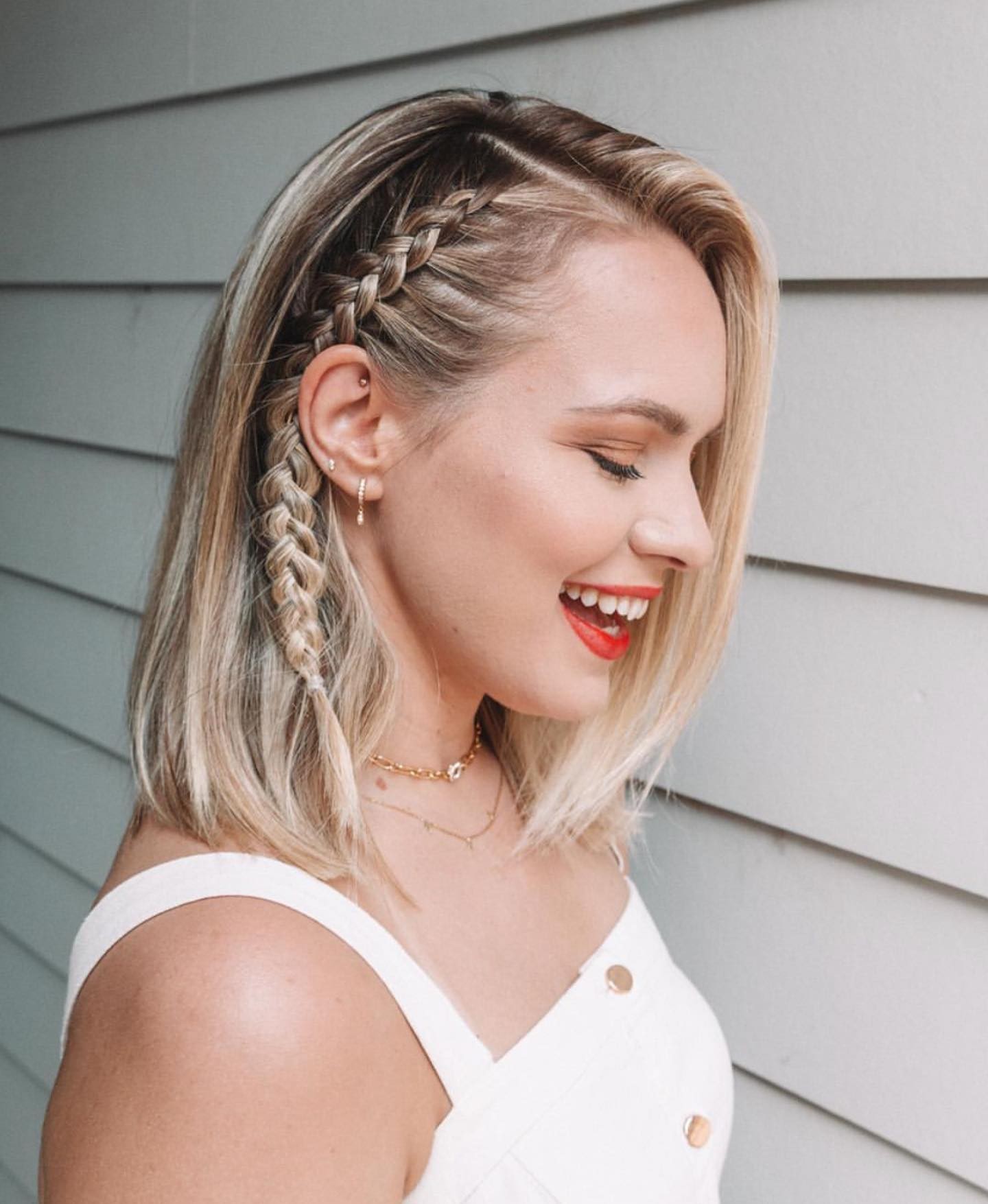 Playful Side Braid