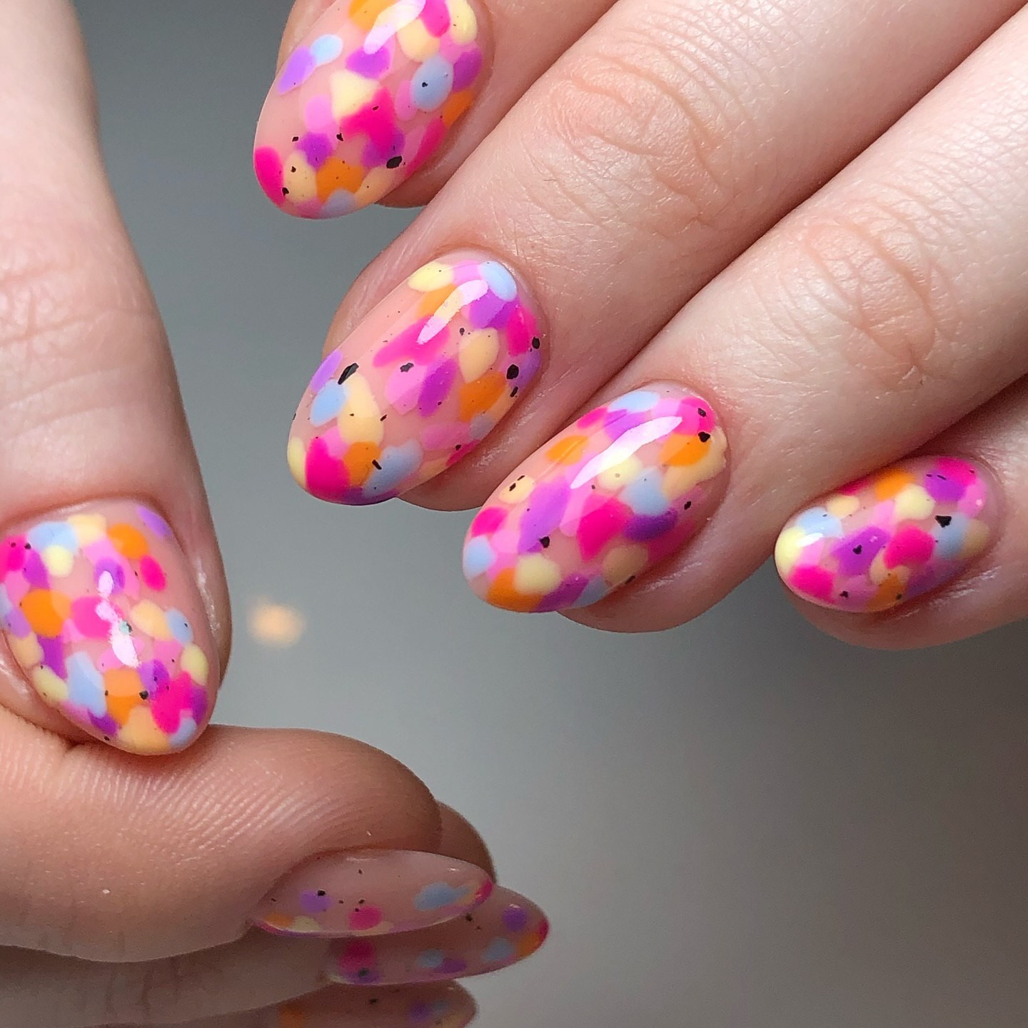 Bright Floral Confetti