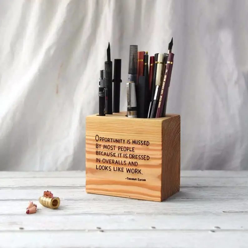 Efficient and Inspiring Pencil Holder