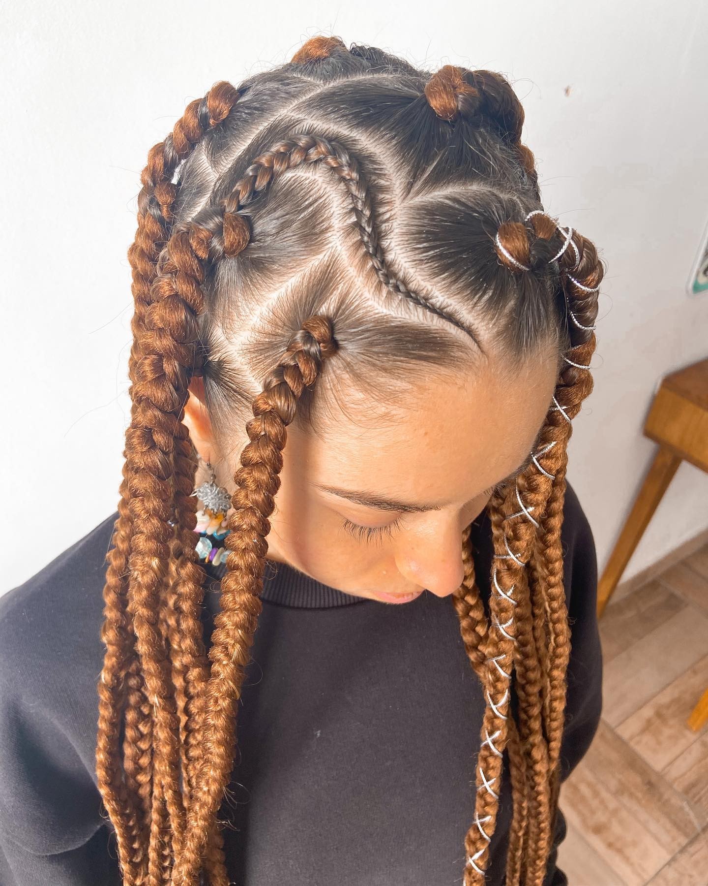 The Richness of Chocolate Brown Braids