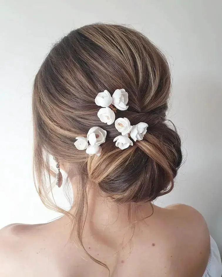 Classic Floral Bun