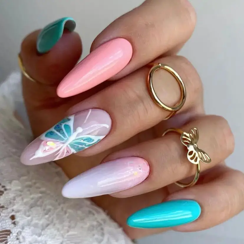 Pastel Dreams and Iridescent Wings