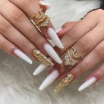 23 Stunning Gold Wedding Nails Designs For The Chic 2024 Bride