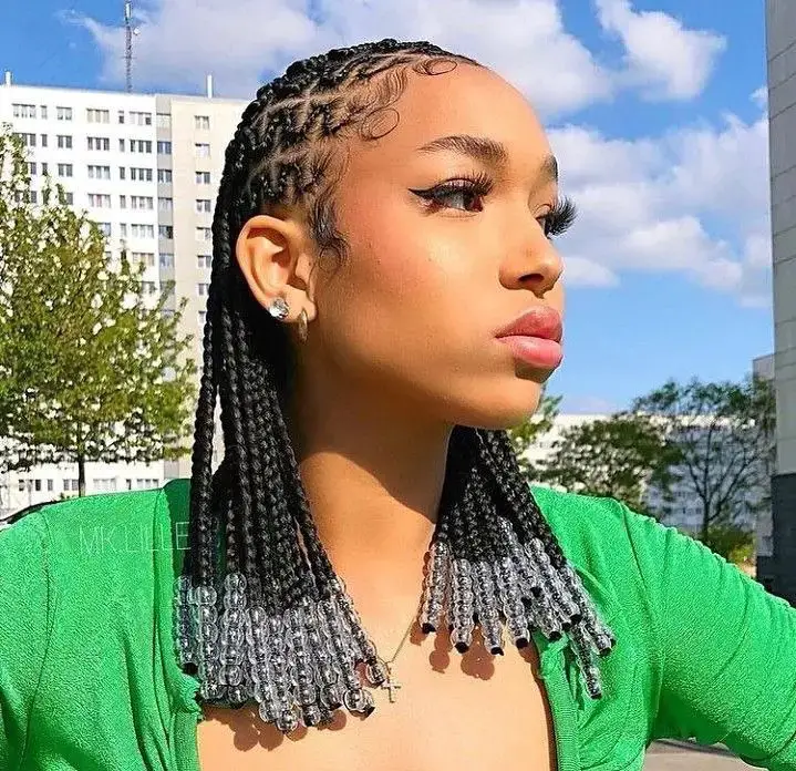 The Beaded Beauty of Box Braids