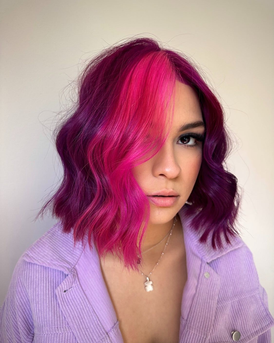 Vibrant Pink and Purple Blend