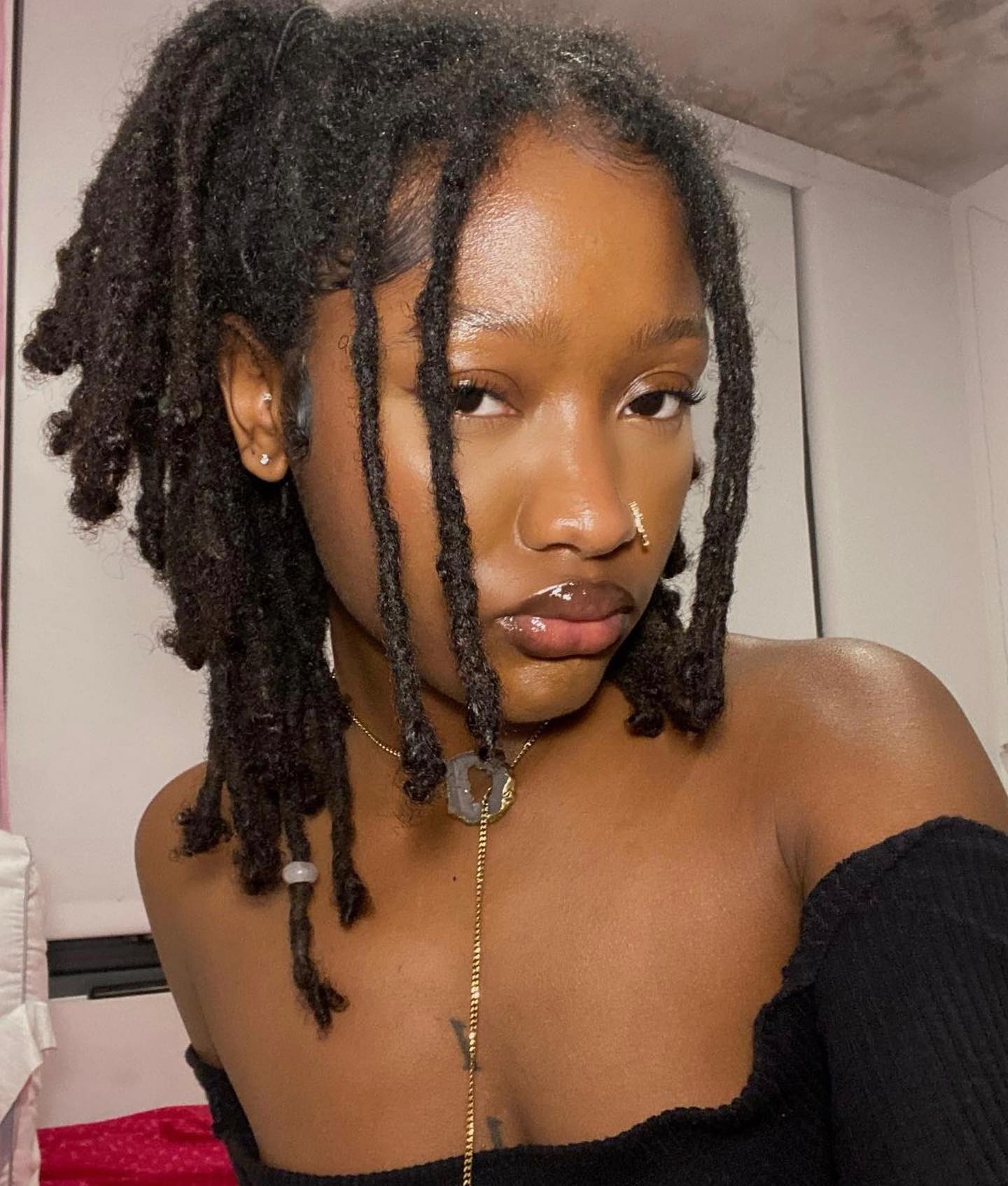 The Playful Bob: Short Locs with a Twist