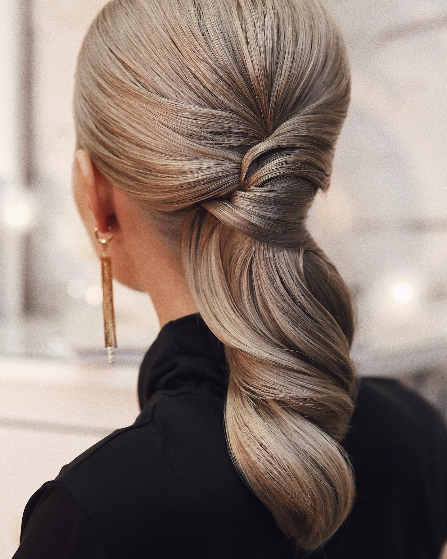 The Tailored Twist: A Corporate Chic Updo