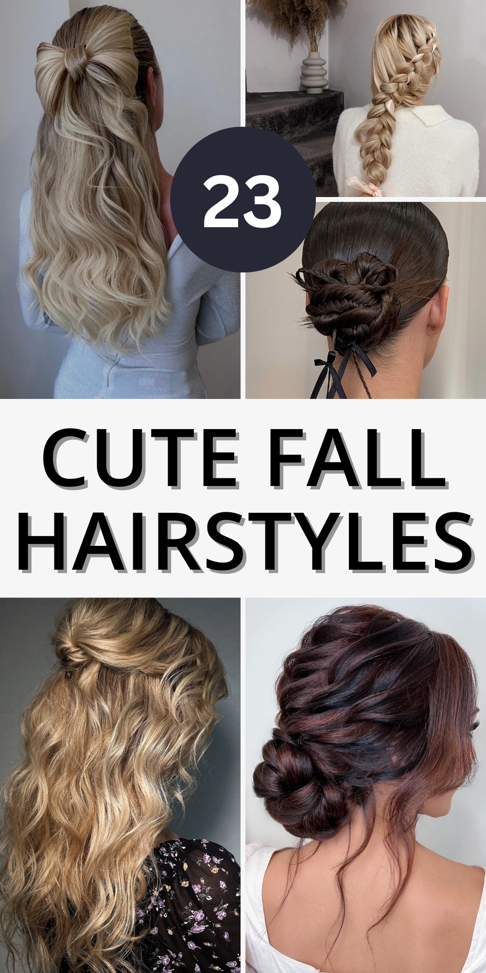 Bow Half-Up Hairstyle