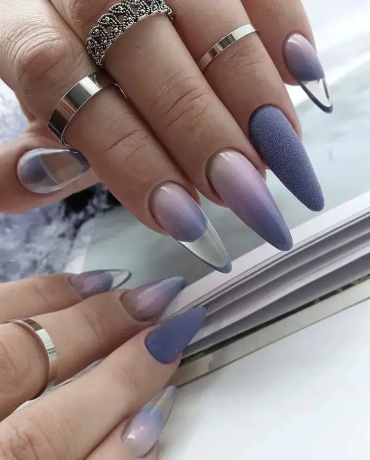 Lavender Whisper with Matte and Shine