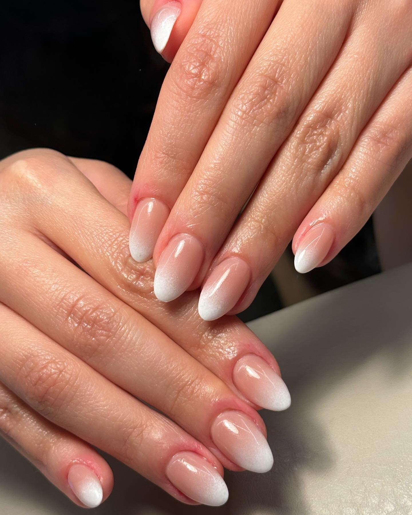 Classic White Ombre