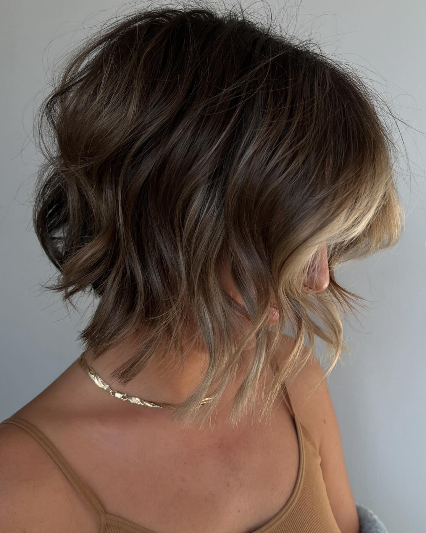 The Balayage Breeze Bob