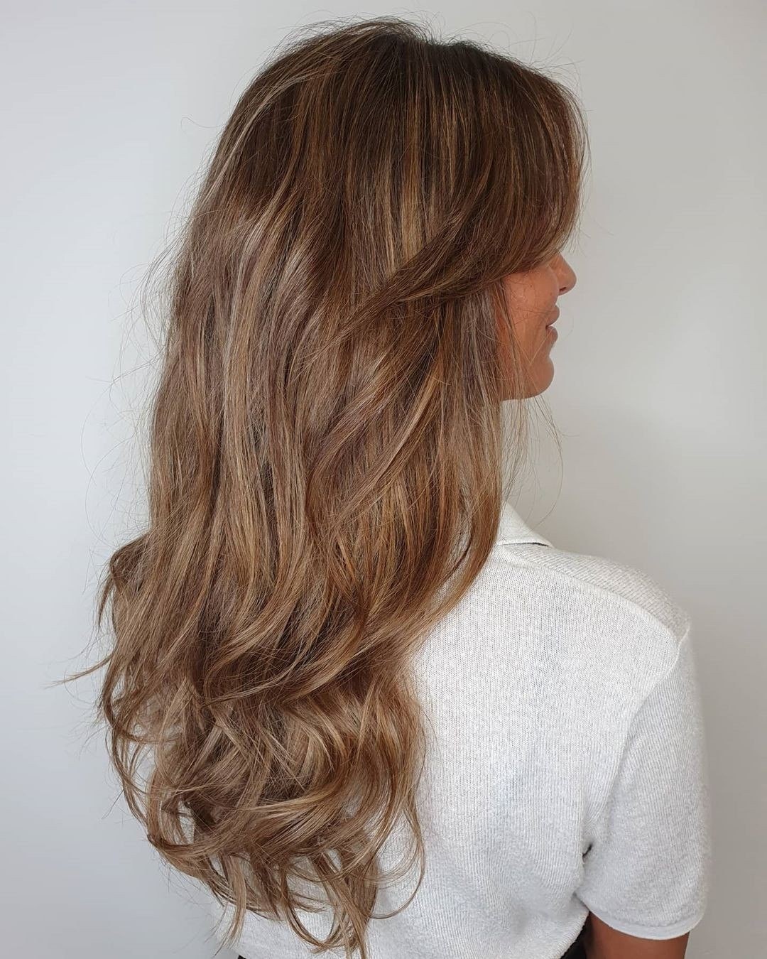 Wavy Caramel Highlights