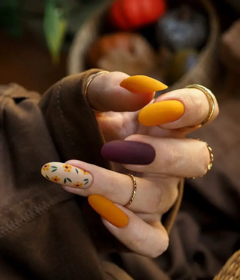 Top 28 Fall Nail Designs 2024  Trendy Autumn Manicure Inspirations