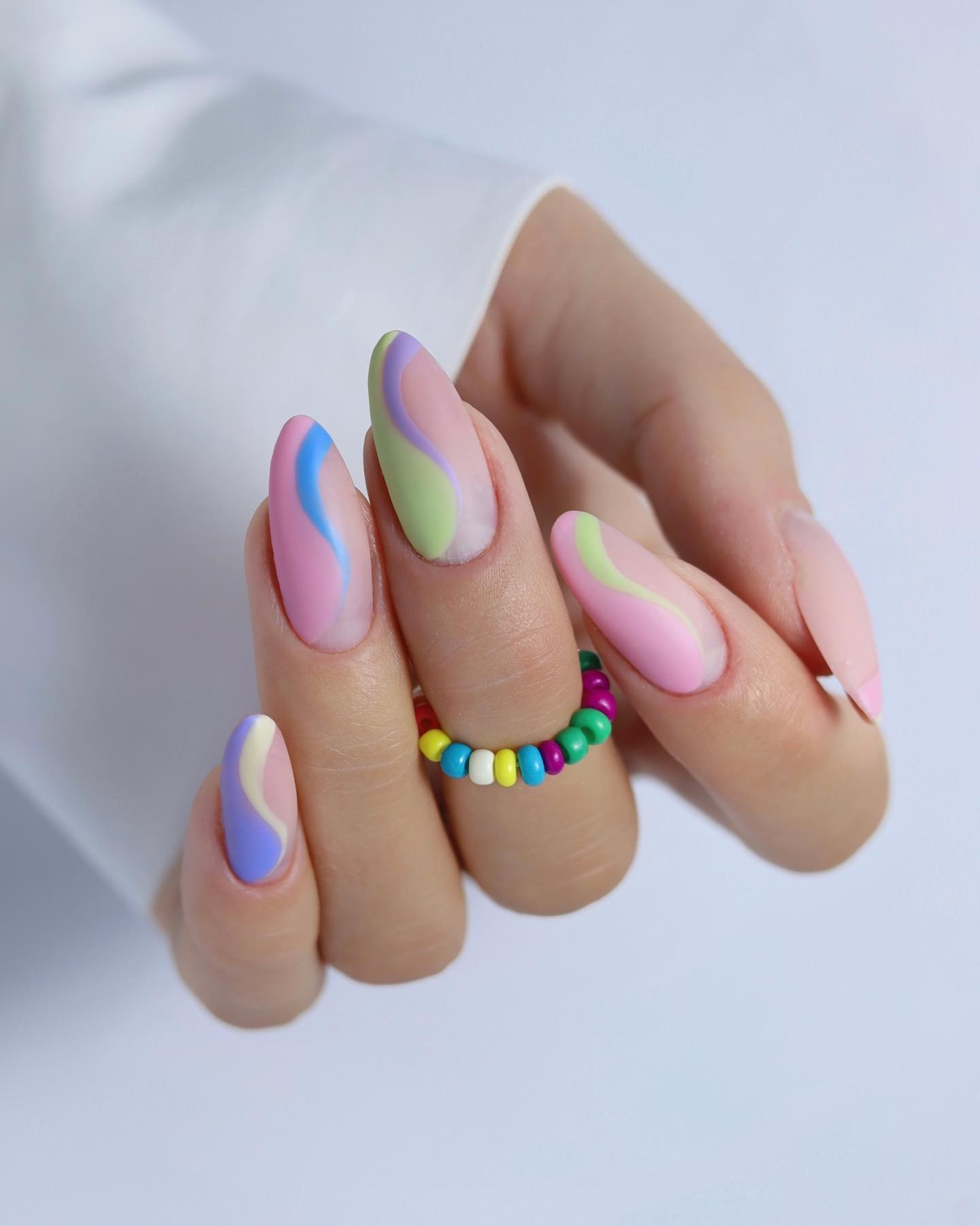 Wavy Pastel Rainbow