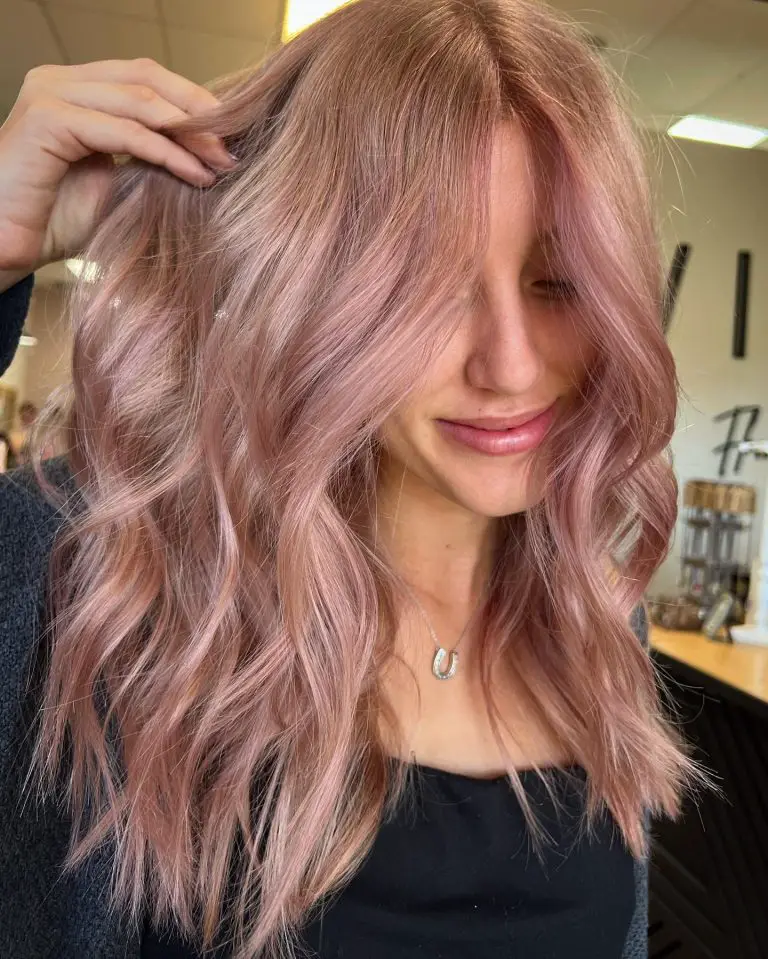 31 Trendy Dusty Pink Hair Ideas To Refresh Your Look In 2024