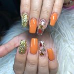 Top 32 Fall Acrylic Nails 2024  Seasons Trendy & Unique Designs