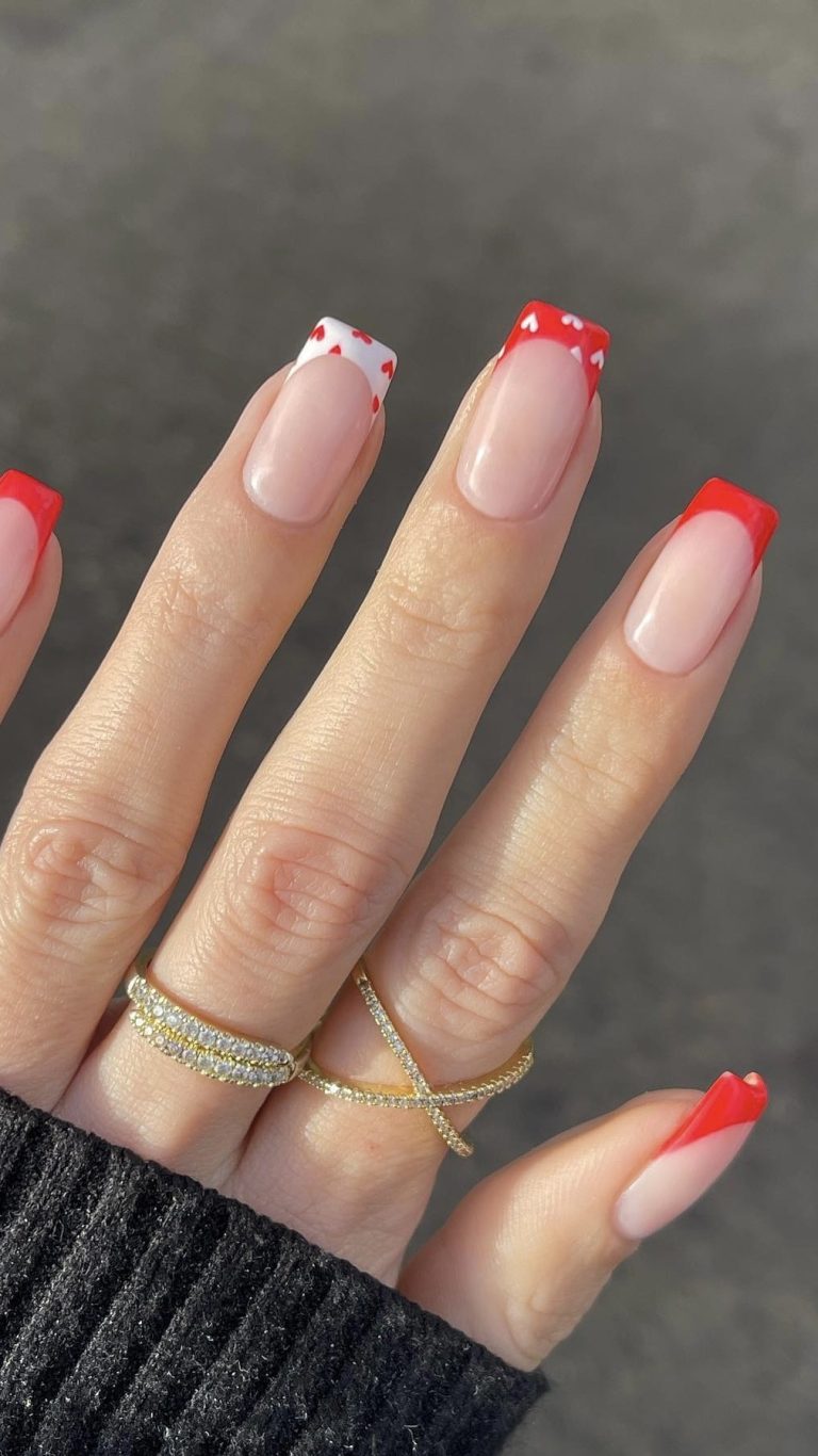 25 Captivating Red Nail Designs To Fall In Love With This Valentines Day