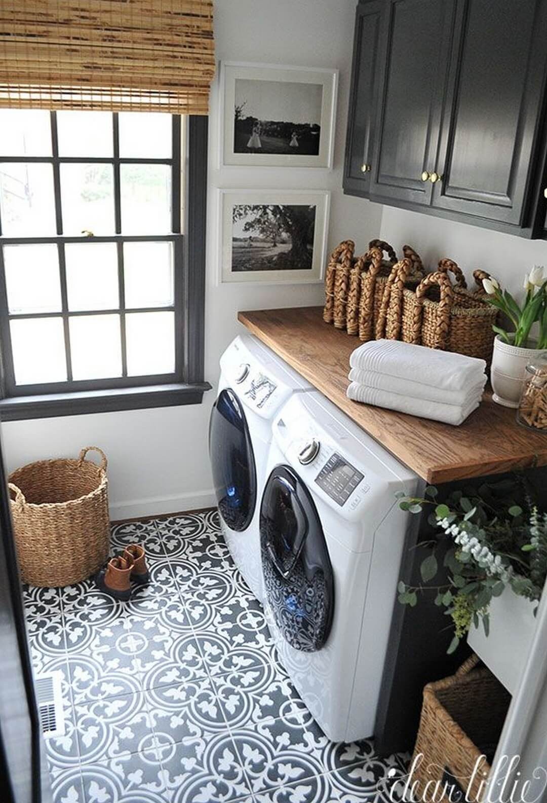 Bring French Country Charm to Your Laundry Room